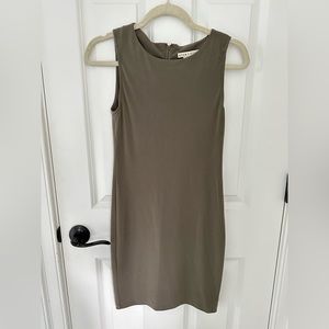 Alice and Olivia A-line dress in Chocolate